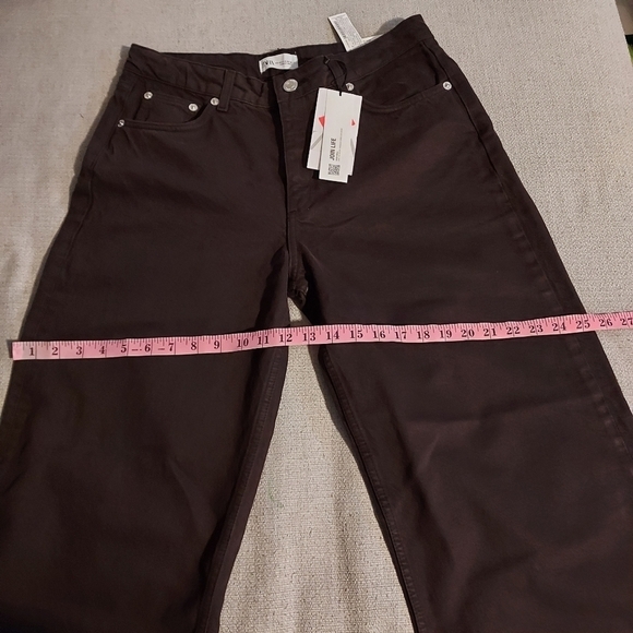 Zara TRF WIDE LEG JEANS - Picture 9 of 11
